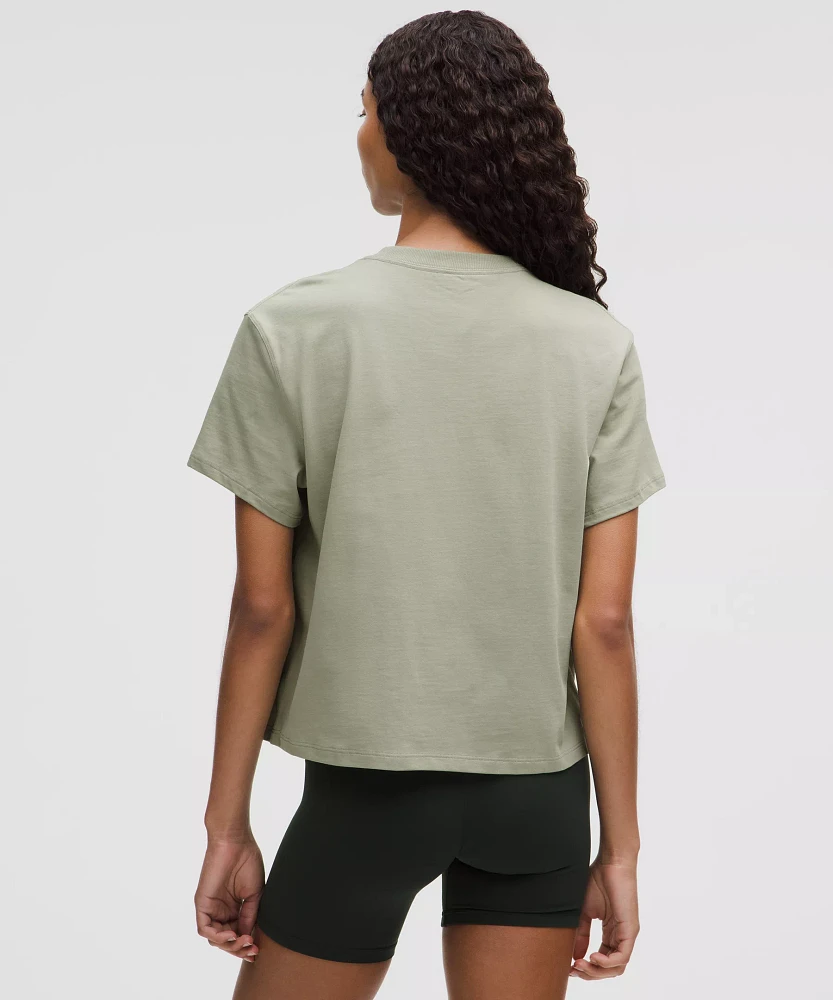 Relaxed-Fit Cotton Jersey T-Shirt *Wordmark | Women's Short Sleeve Shirts & Tee's
