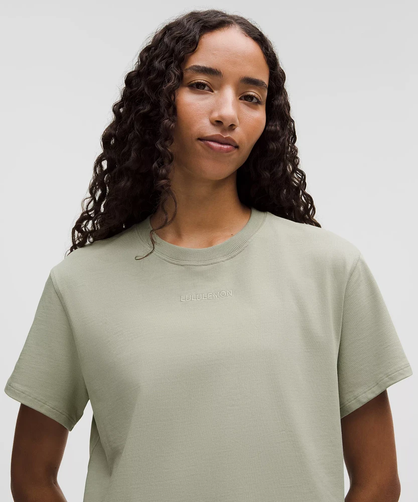 Relaxed-Fit Cotton Jersey T-Shirt *Wordmark | Women's Short Sleeve Shirts & Tee's
