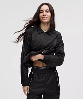 Stretch Satin Nylon Jacket | Women's Coats & Jackets