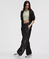 Stretch Satin Nylon Jacket | Women's Coats & Jackets
