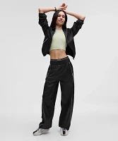 Stretch Satin Nylon Jacket | Women's Coats & Jackets