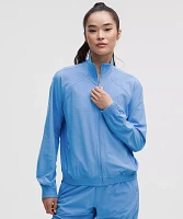 Adapted State Perforated Track Jacket | Women's Coats & Jackets