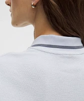Cotton Terry Relaxed-Fit Polo Shirt | Women's Shirts