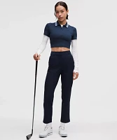 Pique Slim-Fit Cropped Polo Shirt | Women's Shirts