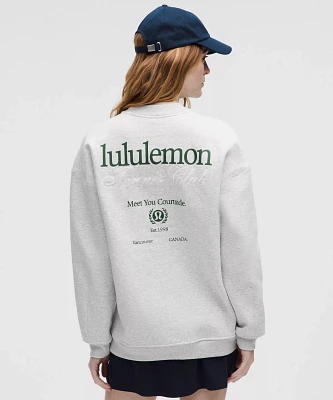 Heavyweight Fleece Pullover *Tennis Club | Women's Hoodies & Sweatshirts