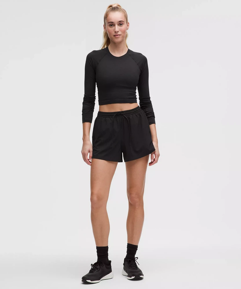 Swiftly Tech Cropped Long-Sleeve Shirt 2.0 | Women's Long Sleeve Shirts