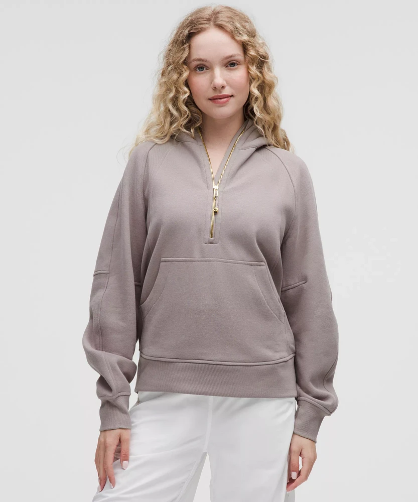 Scuba Oversized Half-Zip Hoodie *Long | Women's Hoodies & Sweatshirts
