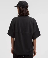 Cotton Jersey Oversized Dolman Tee *Stitch Detail | Women's Short Sleeve Shirts & Tee's
