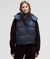 Wunder Puff 600-Down-Fill Cropped Vest | Women's Coats & Jackets