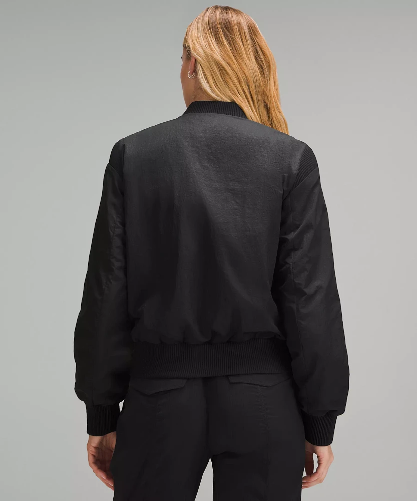 Women's Reversible Insulated Bomber Jacket | Coats & Jackets