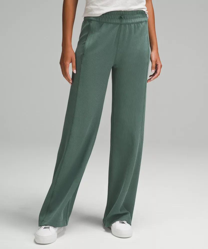 Ribbed Softstreme Mid-Rise Pant 32" | Women's Pants