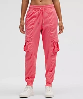 Dance Studio Relaxed-Fit Mid-Rise Cargo Jogger | Women's Joggers