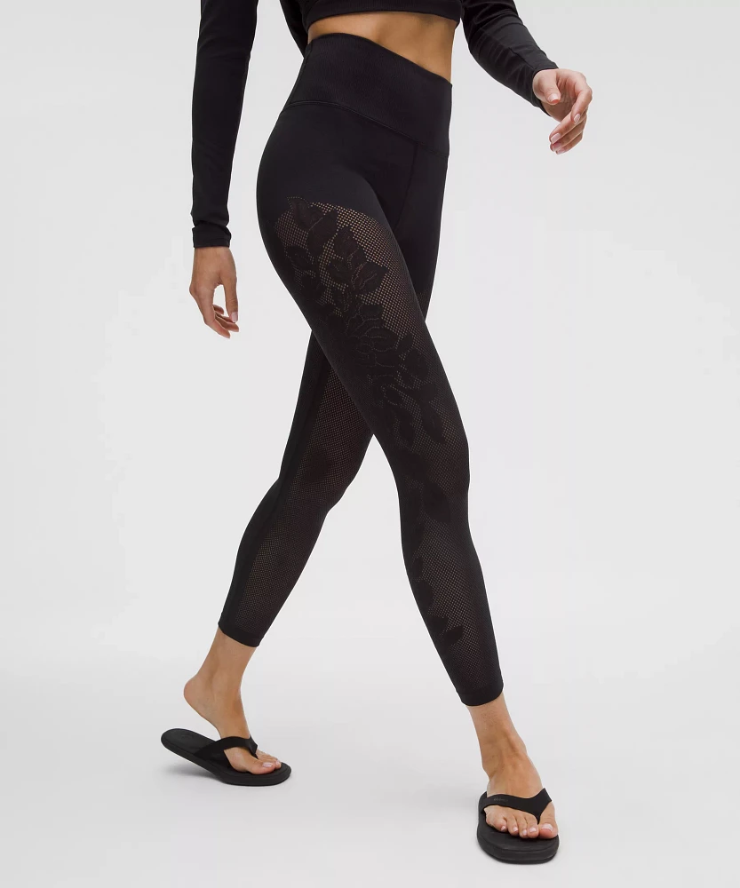 RevealKnit Floral High-Rise 7/8 Tight | Women's Leggings/Tights