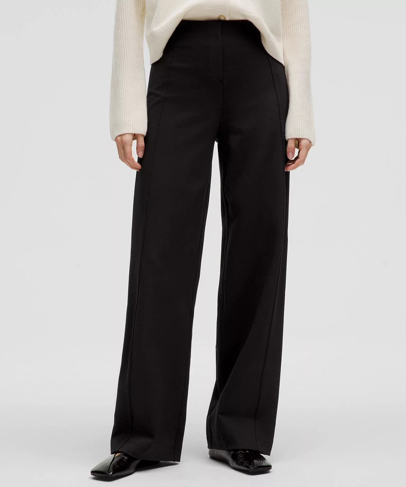 Stretch Knit Straight-Leg Pull-On Pant | Women's Trousers
