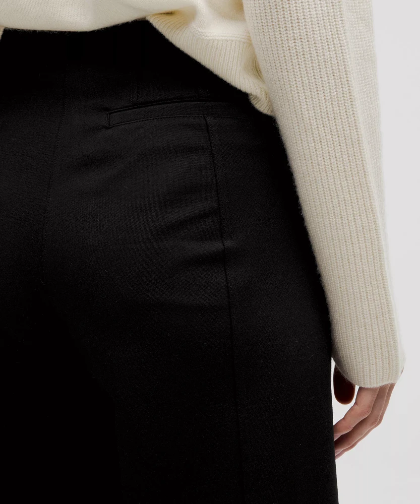 Stretch Knit Straight-Leg Pull-On Pant | Women's Trousers