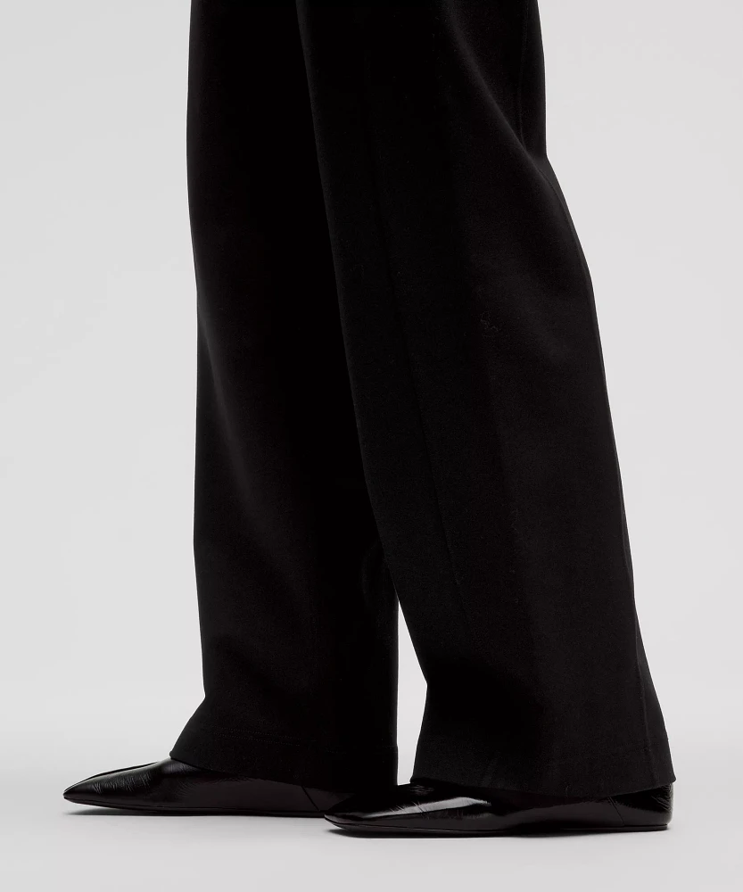 Stretch Knit Straight-Leg Pull-On Pant | Women's Trousers