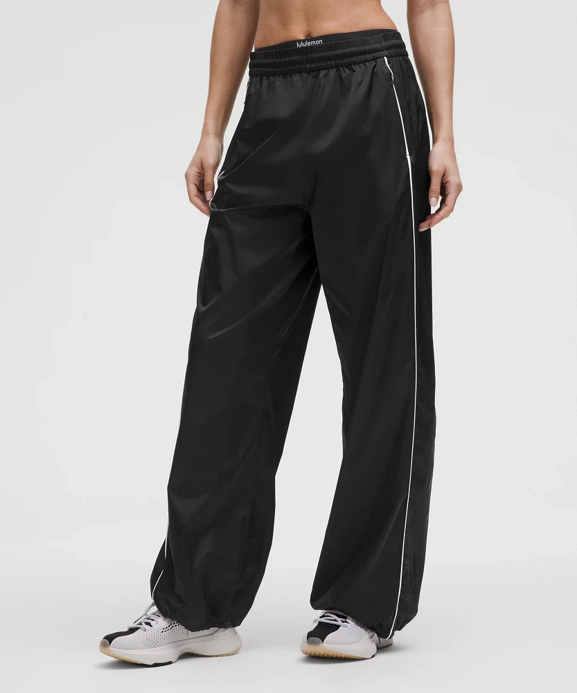 Stretch Satin Nylon Mid-Rise Pant | Women's Pants