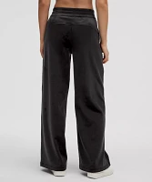 Scuba Mid-Rise Wide-Leg Pant *Velvet | Women's Sweatpants