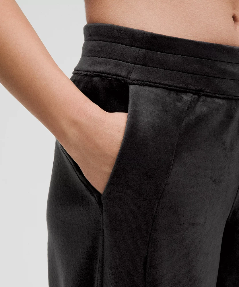 Scuba Mid-Rise Wide-Leg Pant *Velvet | Women's Sweatpants