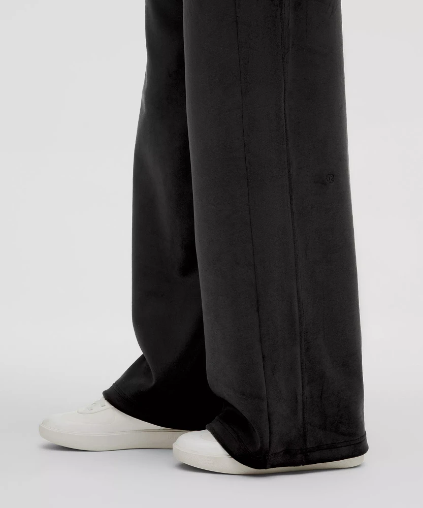 Scuba Mid-Rise Wide-Leg Pant *Velvet | Women's Sweatpants