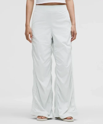 Ruched High-Rise Wide-Leg Pant | Women's Pants