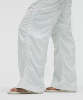 Ruched High-Rise Wide-Leg Pant | Women's Pants