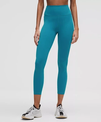 Wunder Train Mesh Panel High-Rise Tight 25" | Women's Leggings/Tights