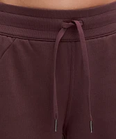 Scuba Mid-Rise Wide-Leg Pant *Short | Women's Sweatpants