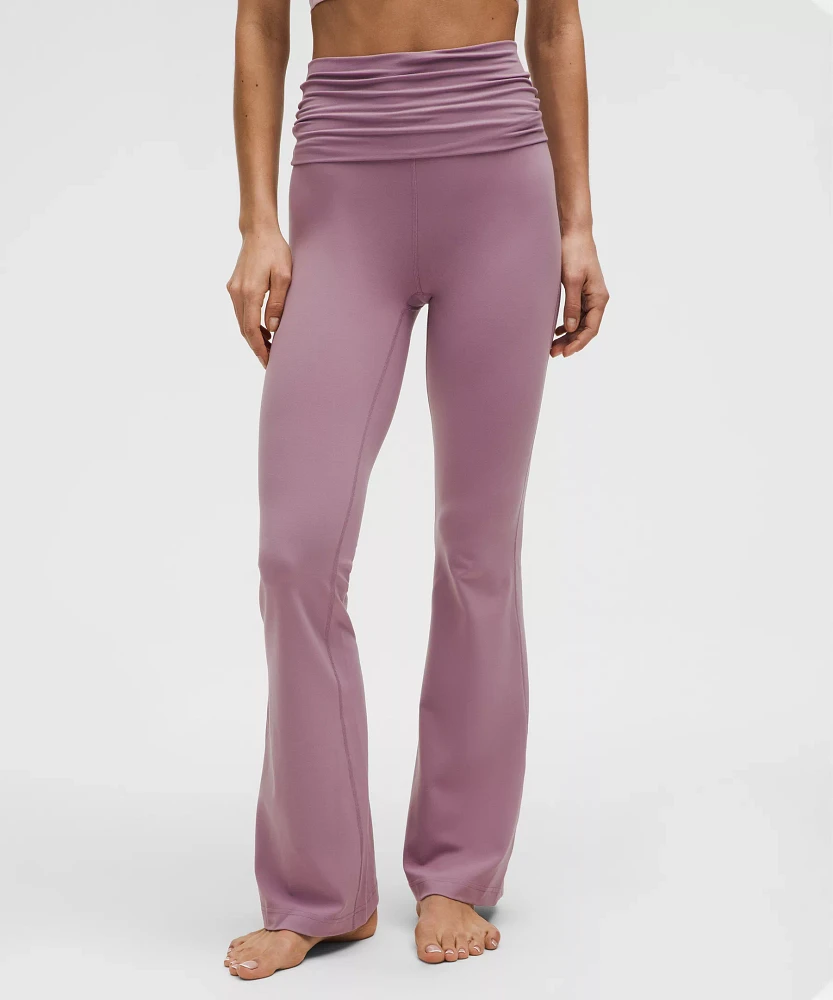 Groove Nulu Foldover-Waist Flared Pant | Women's Leggings/Tights