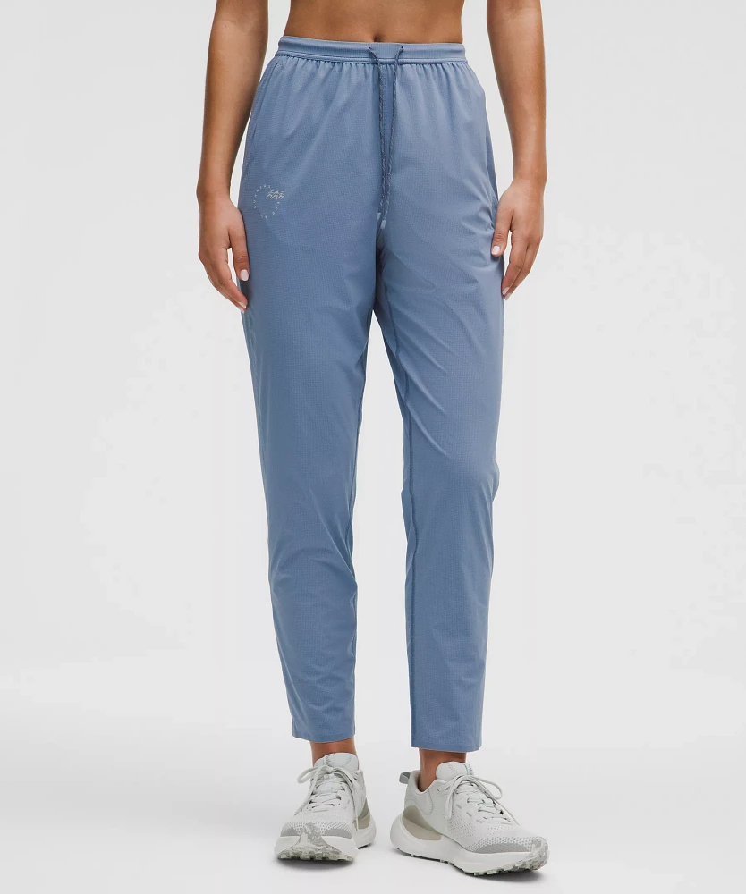 Mile Maker Run Crew Graphic High-Rise Track Pant | Women's Pants