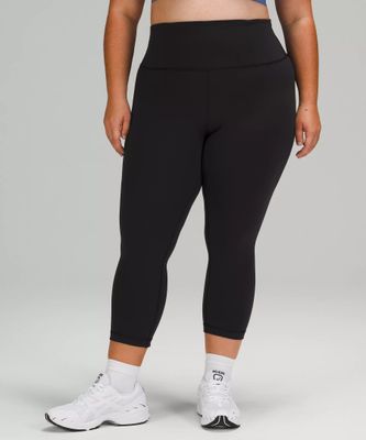 Wunder Train High-Rise Crop 21" | Women's Leggings/Tights