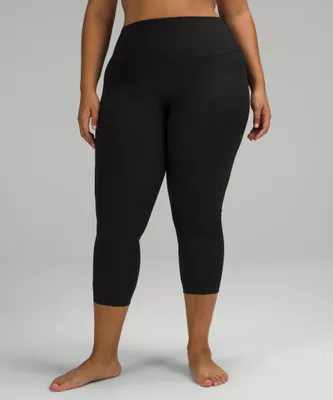 lululemon Align™ High-Rise Ribbed Crop 23" | Women's Leggings/Tights