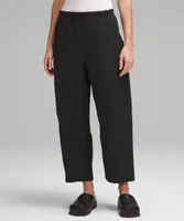 Lightweight Mid-Rise Barrel-Leg Cropped Pant | Women's Capris