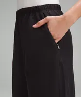 Lightweight Mid-Rise Barrel-Leg Cropped Pant | Women's Capris