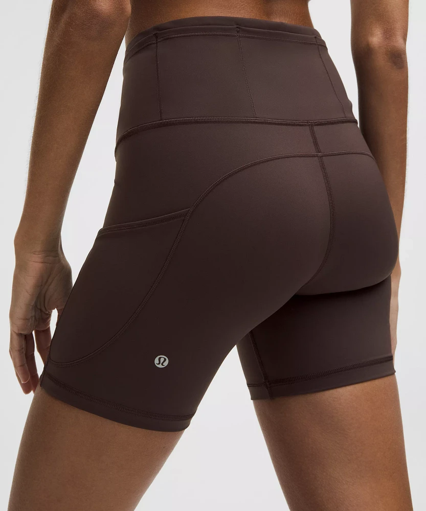 Fast and Free High-Rise Short 6" *7 Pocket | Women's Shorts
