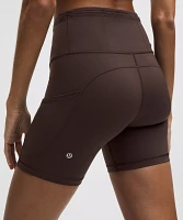 Fast and Free High-Rise Short 6" *7 Pocket | Women's Shorts