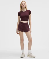 Track That High-Rise Lined Short 3" | Women's Shorts