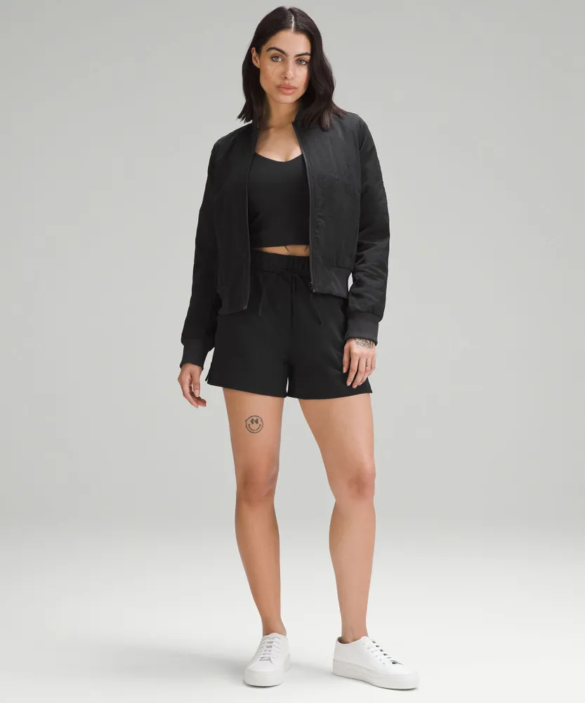 Cinchable Waist High-Rise Woven Short 3.5" | Women's Shorts