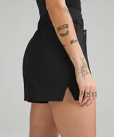 Cinchable Waist High-Rise Woven Short 3.5" | Women's Shorts