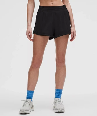 Hotty Hot High-Rise Lined Short 4" *Lace Trim | Women's Shorts