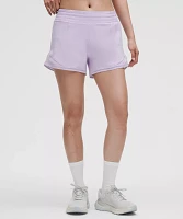 Hotty Hot High-Rise Lined Short 4" *Lace Trim | Women's Shorts