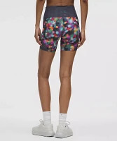 Wunder Train Mesh Panel High-Rise Short 6" *Pride | Women's Shorts