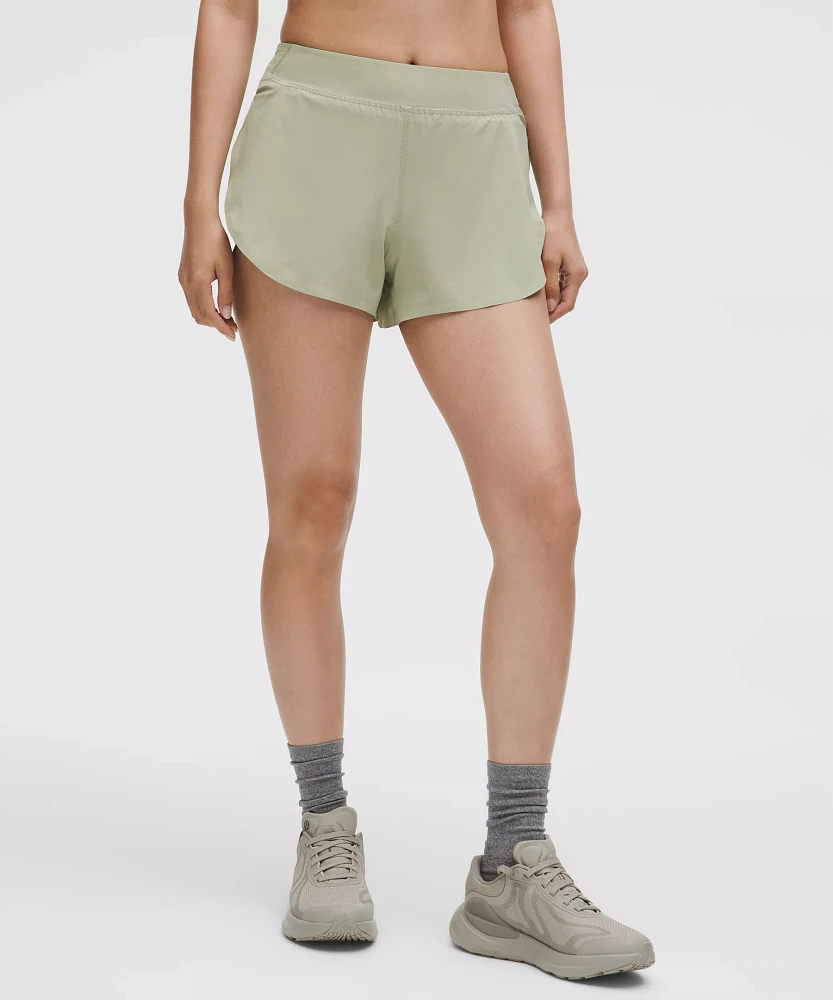 Fast and Free High-Rise Classic-Fit Split Short 3" | Women's Shorts
