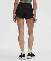 Speed Up High-Rise Mesh Vent Short 2.5" *Lace Trim | Women's Shorts