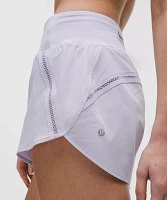 Speed Up High-Rise Mesh Vent Short 2.5" *Lace Trim | Women's Shorts