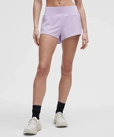 Speed Up High-Rise Mesh Vent Short 2.5" *Lace Trim | Women's Shorts