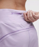 Speed Up High-Rise Mesh Vent Short 2.5" *Lace Trim | Women's Shorts