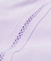 Speed Up High-Rise Mesh Vent Short 2.5" *Lace Trim | Women's Shorts