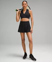 High-Rise Pleated Tennis Skirt | Women's Skirts
