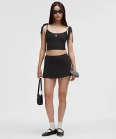 Nulu Bow-Detail Mini Skirt *Balletcore Set | Women's Skirts
